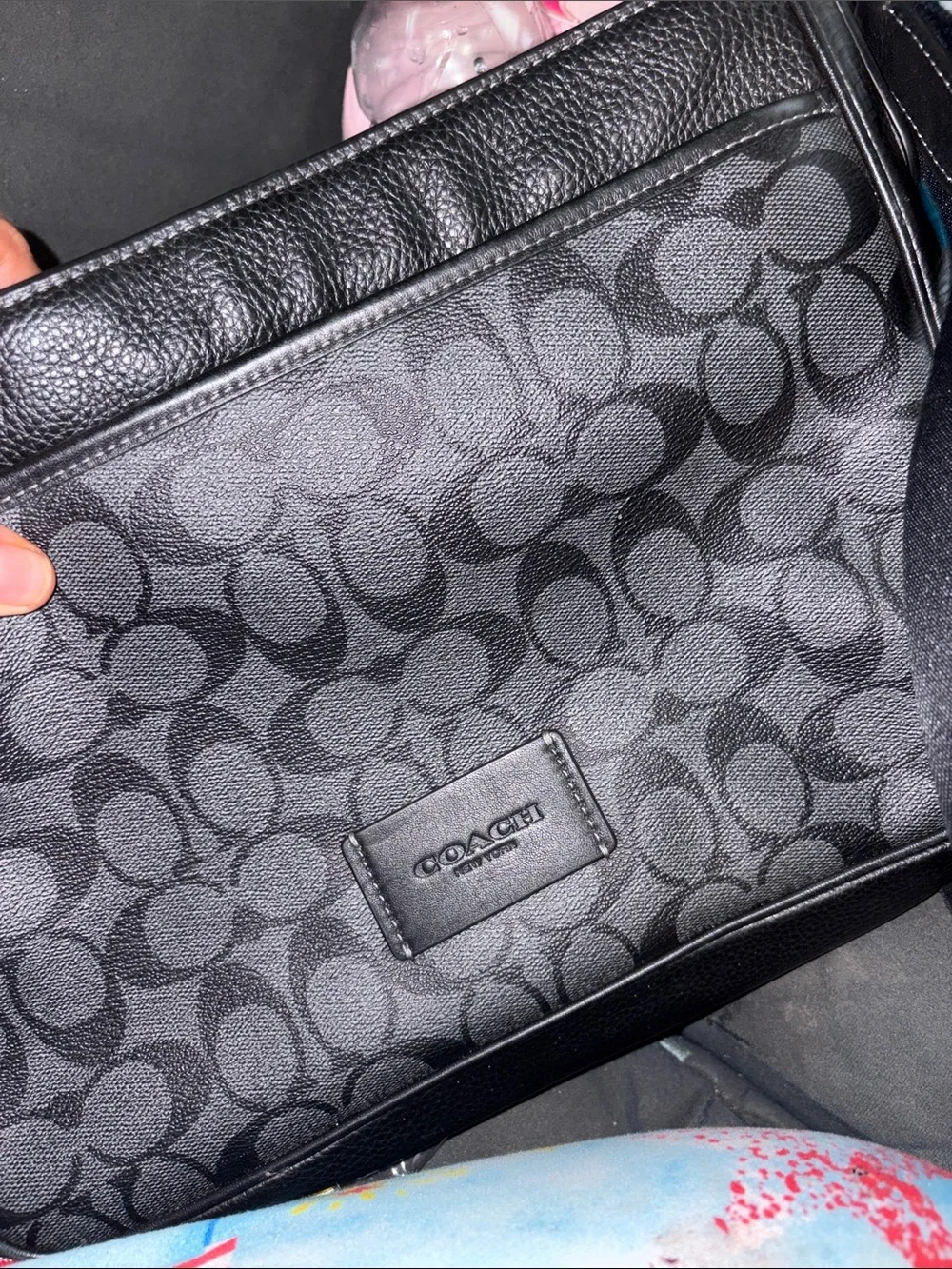 Coach messenger black